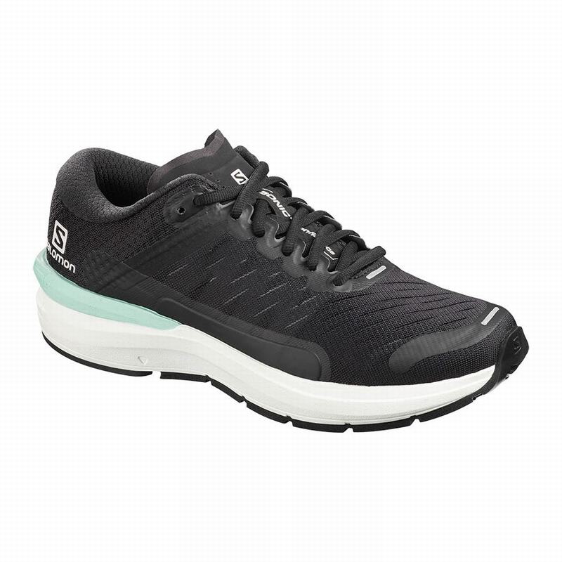 Salomon Israel SONIC 3 CONFIDENCE W - Womens Running Shoes - Black/White (DXAE-72481)